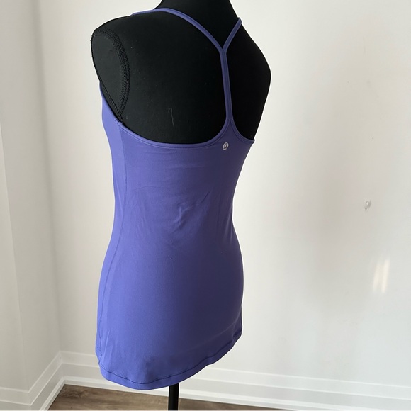 Sz 6 Lululemon Power Pose Tank Top w/ Light Support Bra - Picture 2 of 4